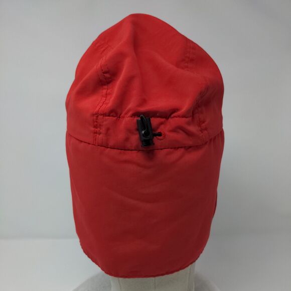 Sun-Skinz UV Protection Kids Trapper Hat Red 1-6 Years Embroidered Ear Flaps - Picture 5 of 9